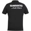 Shimano Aero Polo Black Odjeća I Obuća