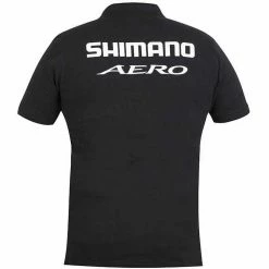 Shimano Aero Polo Black Odjeća I Obuća