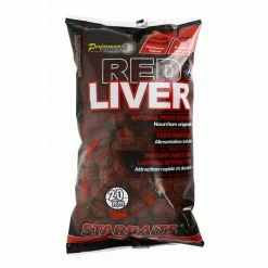 STARBAITS PERFORMANCE CONCEPT RED LIVER BOILIES 1KG Gotove Boile