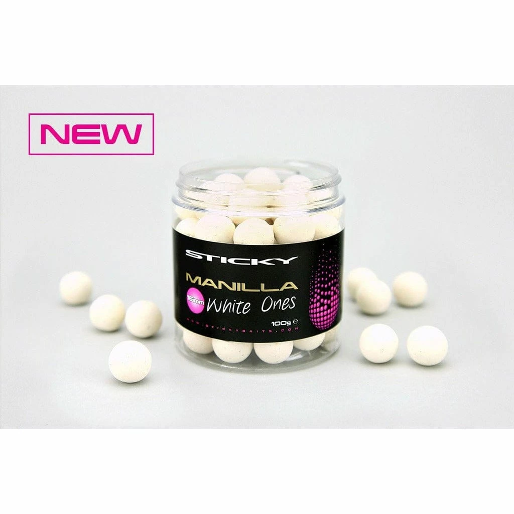 Sticky Baits Pop Up Mamci STICKY Manilla White Ones 3 Sticky Baits Pop Up Mamci STICKY Manilla White Ones