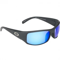 Odjeća STRIKE KING S11 Optics Okeechobee Shiny Clear Gray Metallic Black Two Tone Frame Multi Layer Green Mirror Amber Base Lens