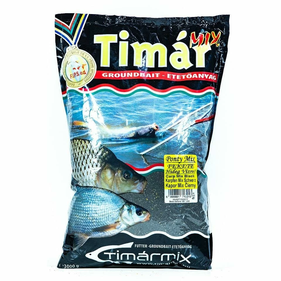 Hrana Za Ribe Timar Mix Carp - Mix Black 3kg - TM3213 4 Hrana Za Ribe Timar Mix Carp - Mix Black 3kg - TM3213